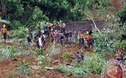 Longsor Kembali Terjang Dusun Jemblung, Banjarnegara